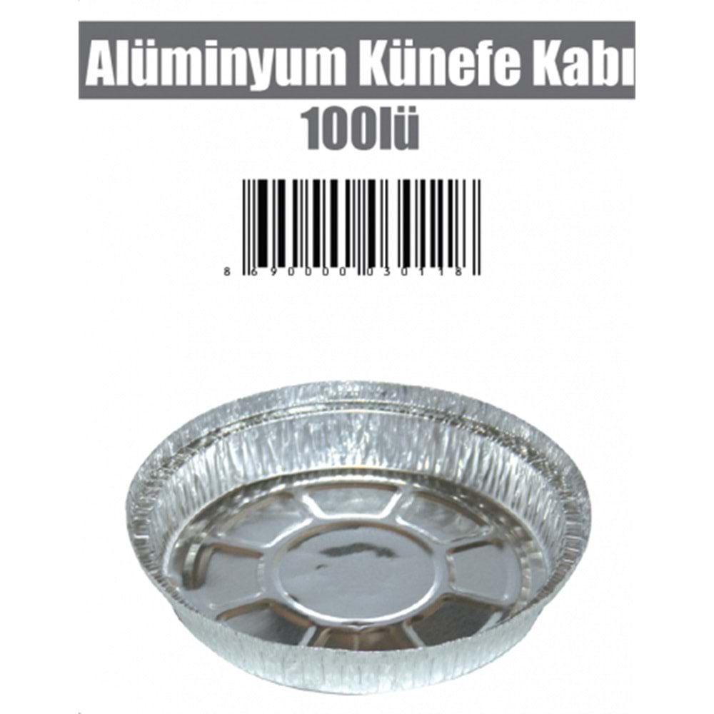 Alüminyum Künefe Kabı 202/L