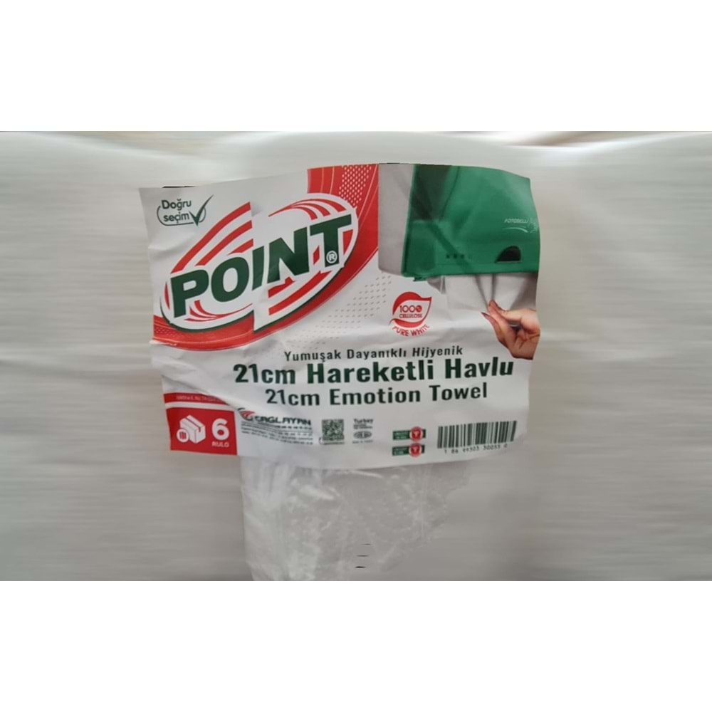 Point 21cm Hareketli Havlu Kod2500