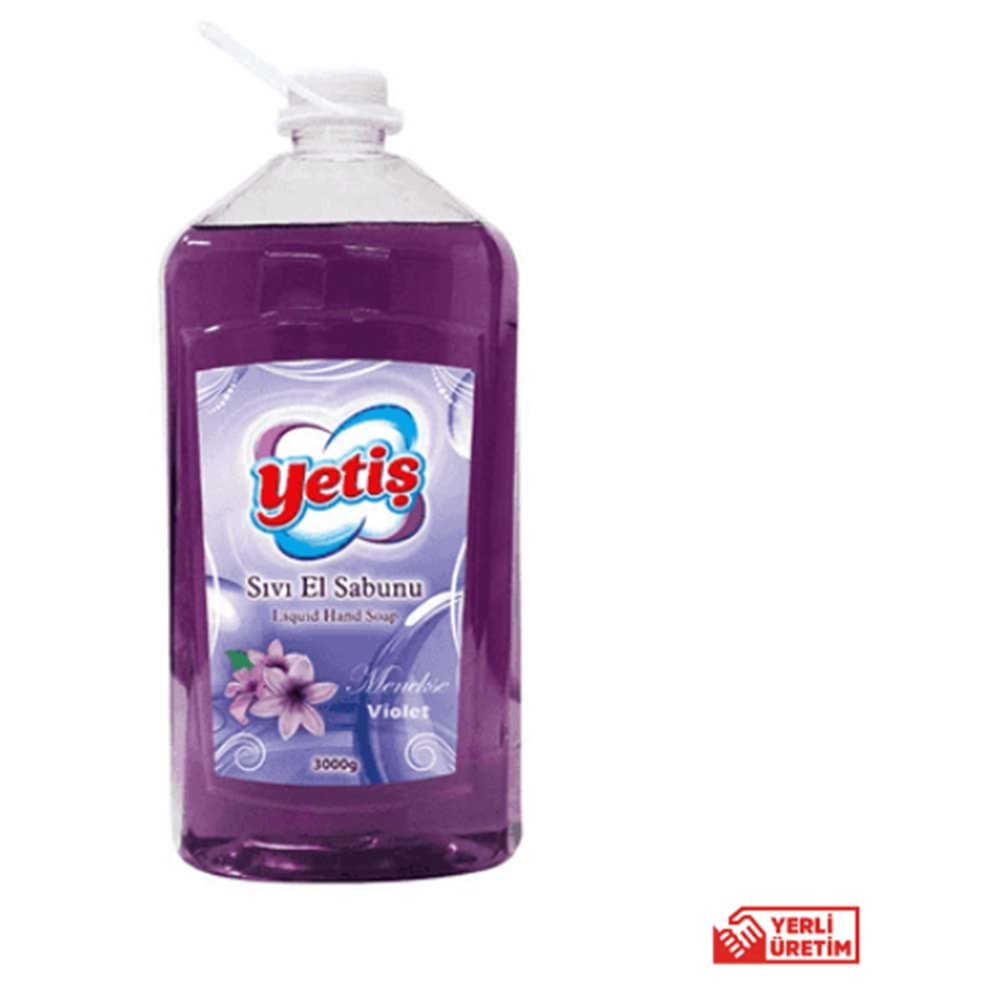 Yetiş Sıvı El Sabunu Menekşe Violet 3kg