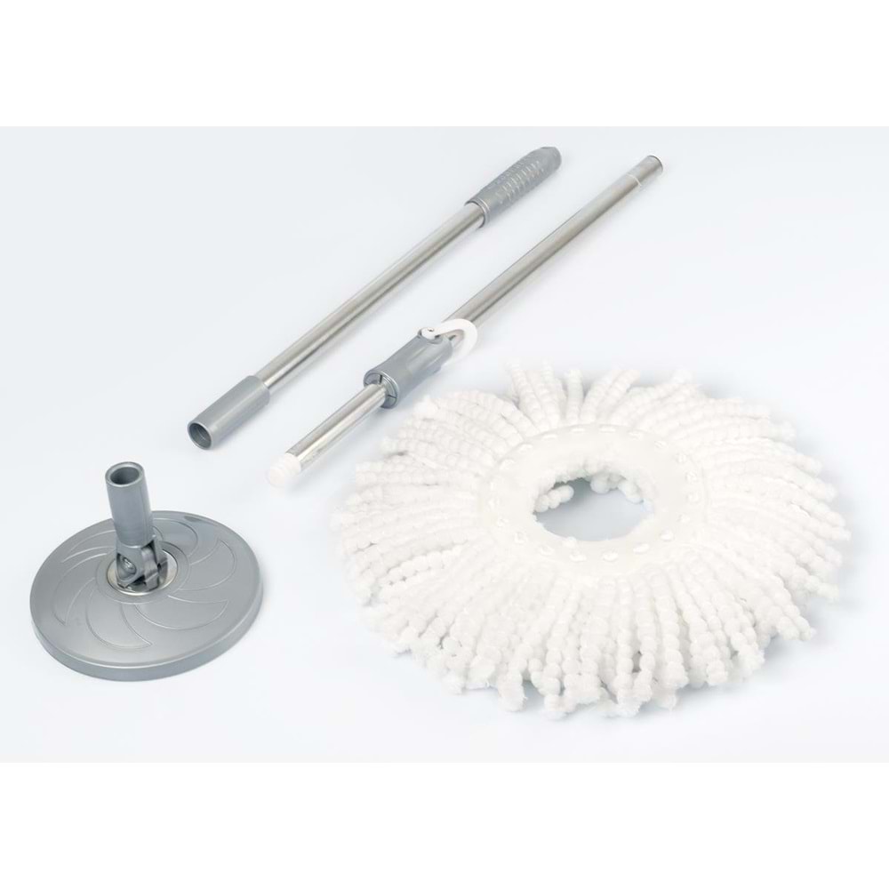 Planet Spin Mop Sap+ Palet+ Püskül Set Lüks UP715