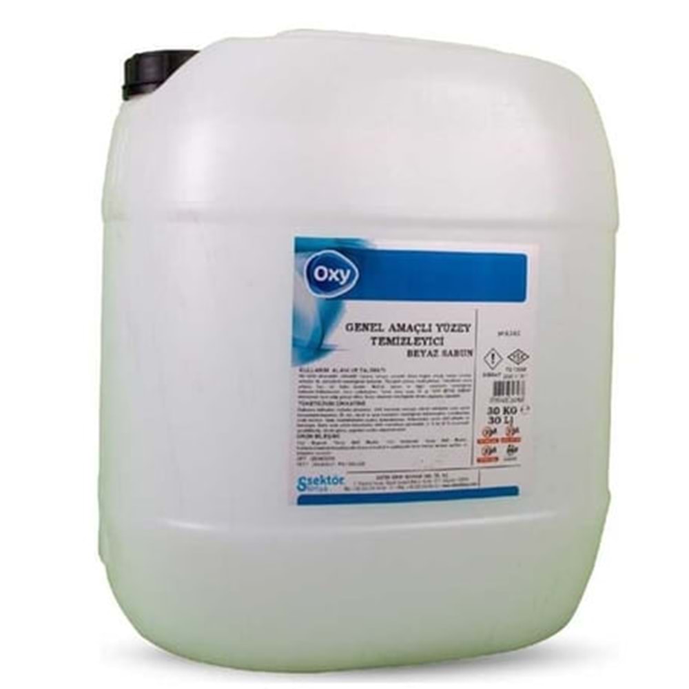 Oxy Genel Amaçlı Yüzey Temizleyici Beyaz Sabun 20Kg GT-007 20