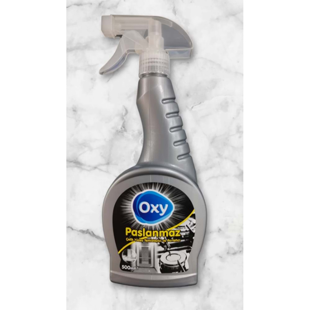 Oxy Paslanmaz Çelik Yüzey Temizleyici ve Parlatıcı 500ml MT-007 0.5