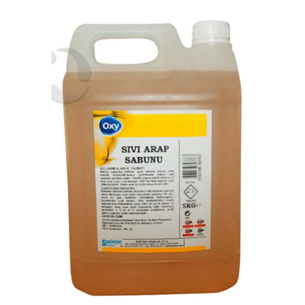 Oxy Sıvı Arap Sabunu 5 kğ ZT-015 5