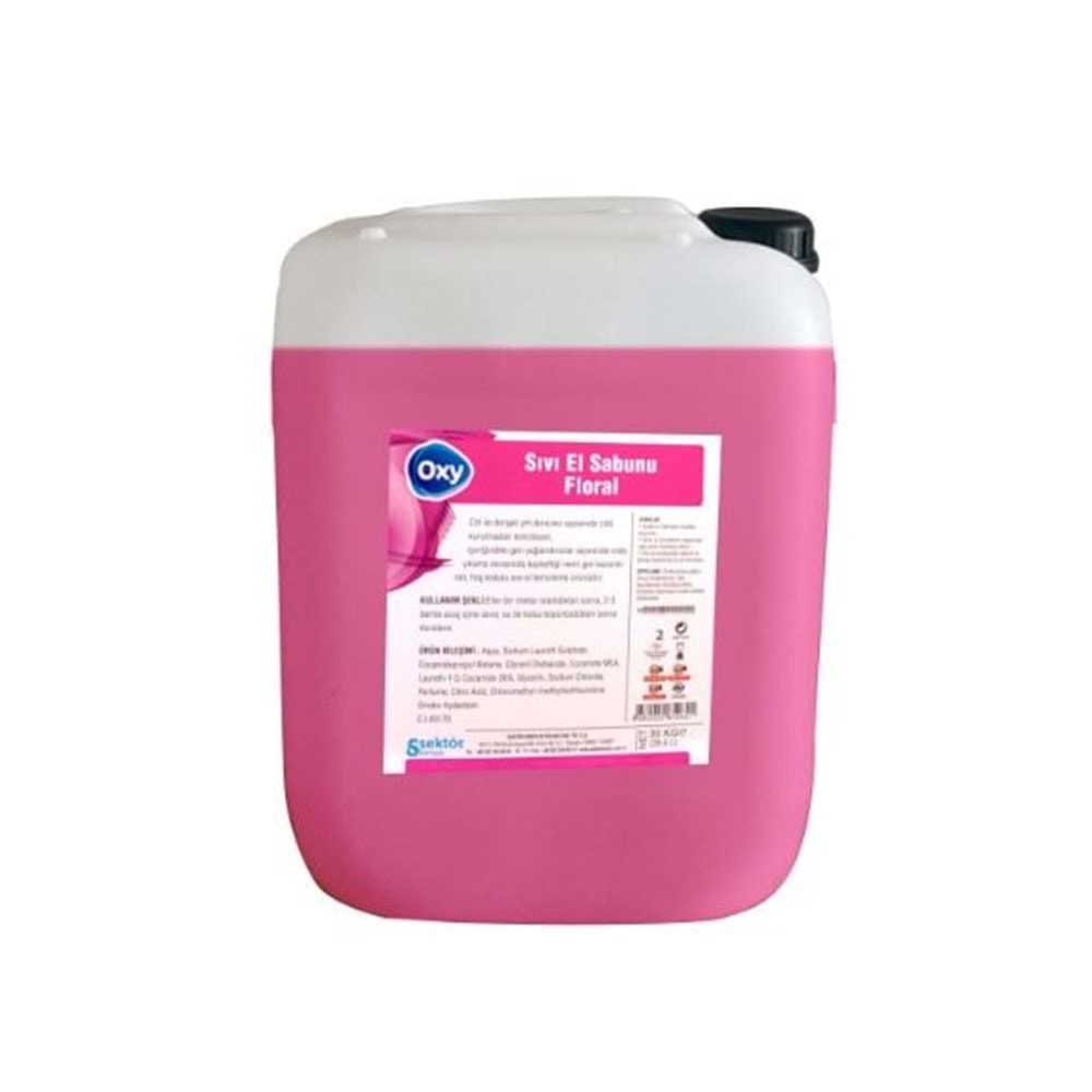 Oxy Sıvı El Sabunu Floral 20kg KT001 20