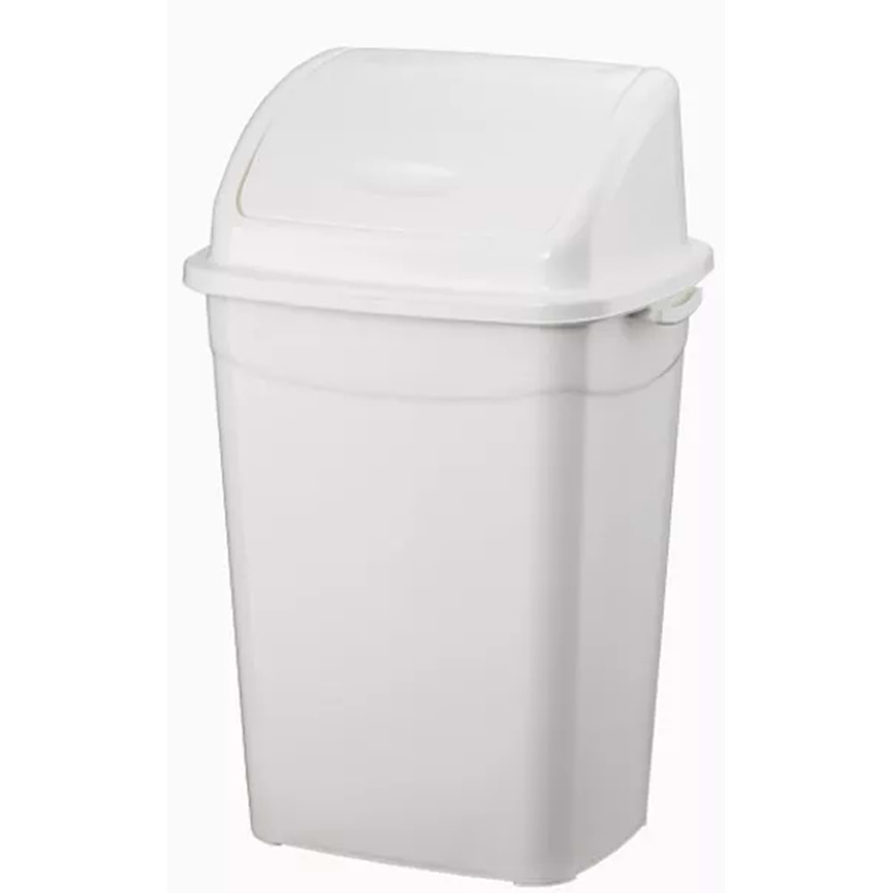 Planet Swıng Top Çöp Kovası Beyaz No:4 26lt Up119