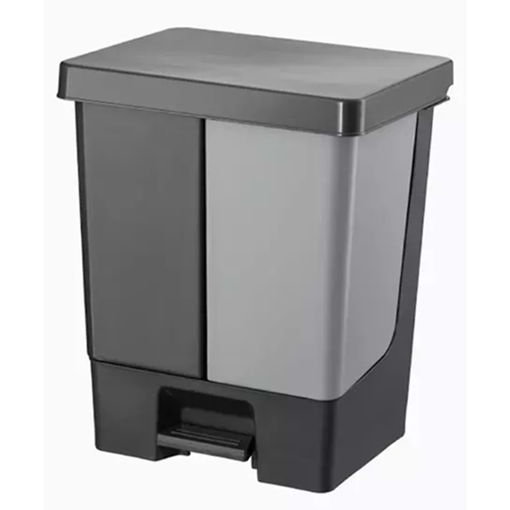 Planet Duo 2li Pedallı Çöp Kovası 20lt UP314