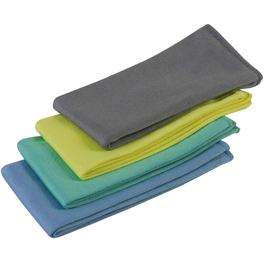 Rindo 40x40 Süet Mikrofiber Oluklu Cam Bezi 52GR MB146