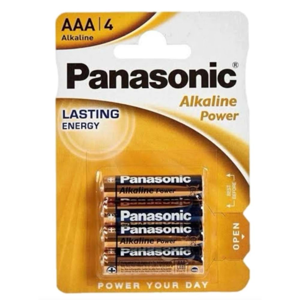 Panasonic Alkaline Power AAA/4 LR03-1.5V