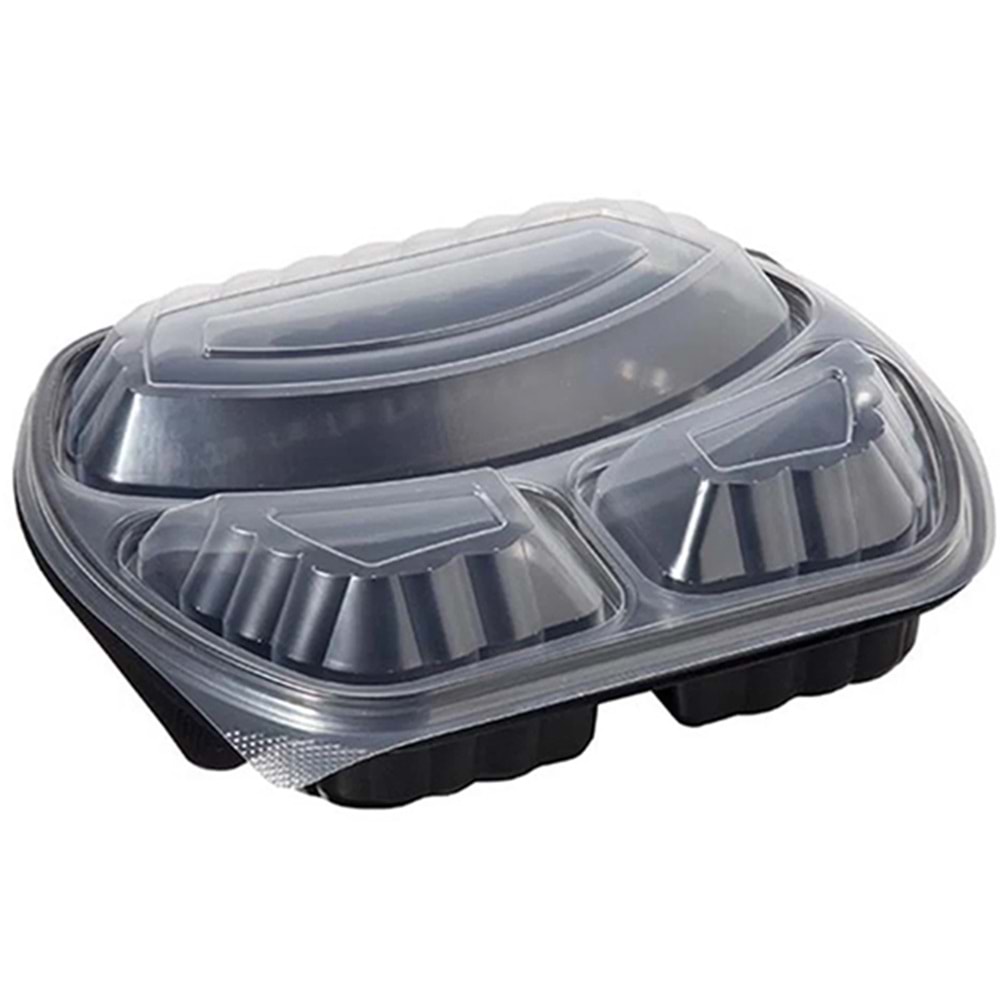 Vempi Mikrodalga 3 Bölmeli Yemek Seti 400lü V414