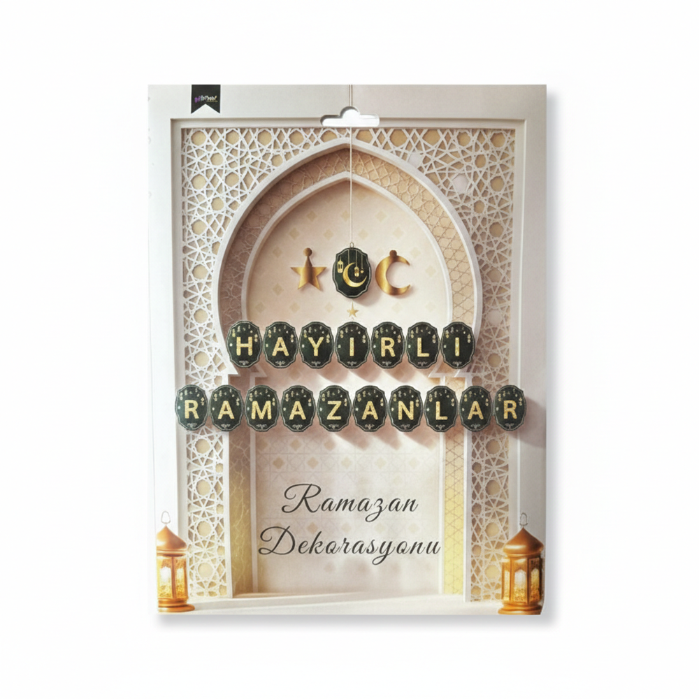 Ramazan Harf Yazı Seti -Hayırlı Ramazanlar-Sku : 2006681-1