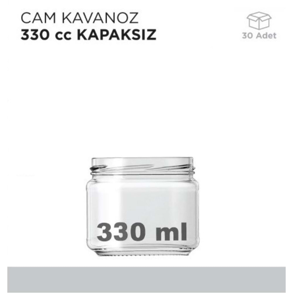 Cam 330cc Kavanoz (K*30)