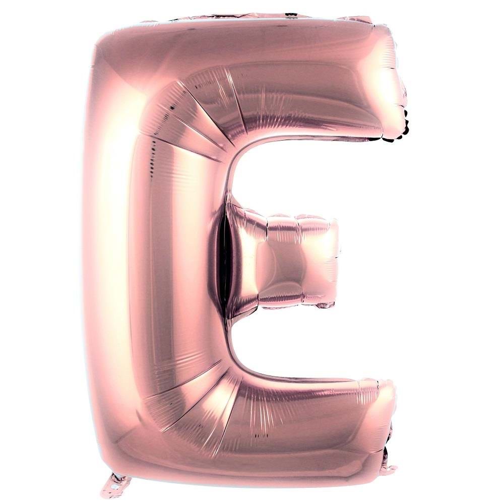 İkm Harfler 40Inc Folyo Balon Rosegold E