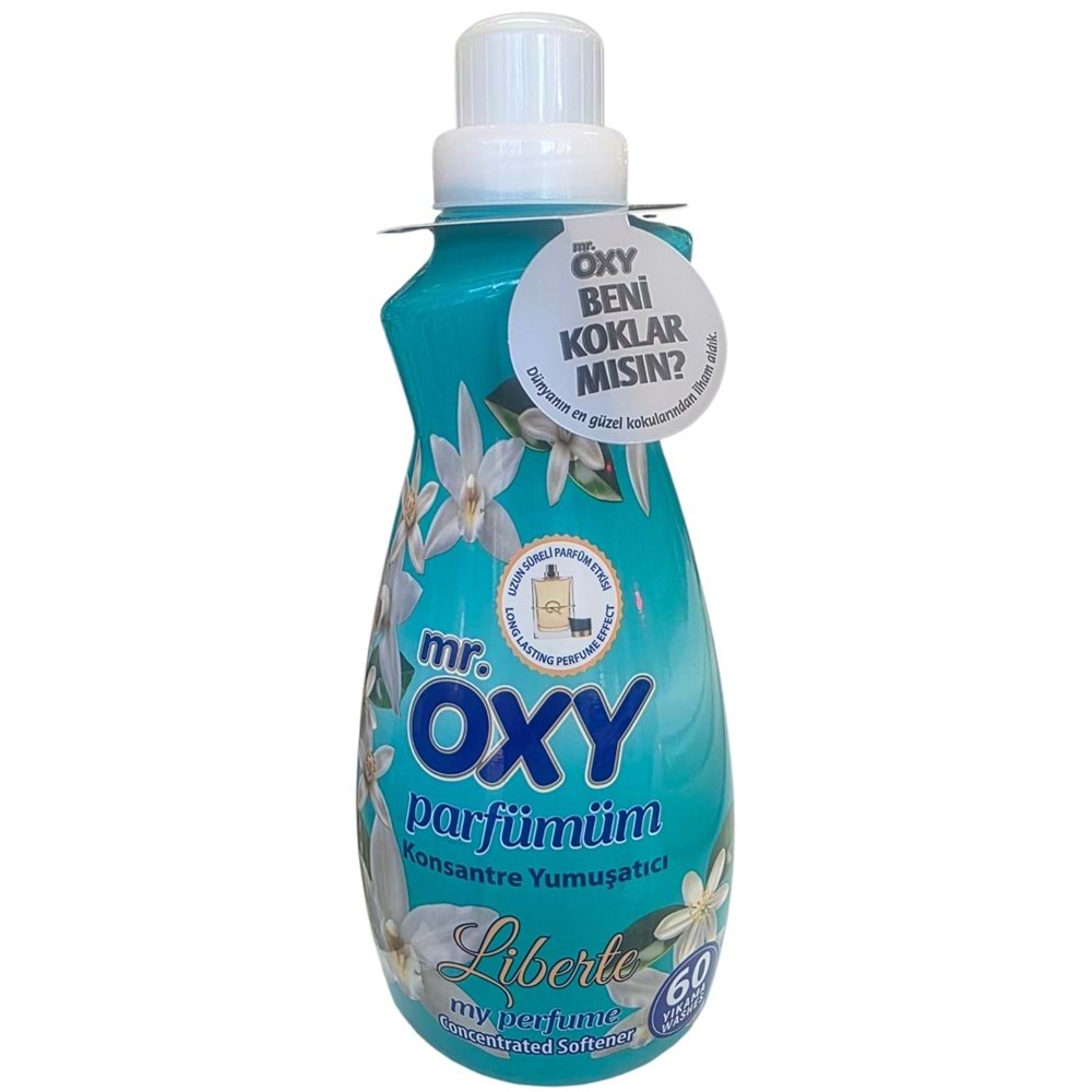 Mr Oxy Konsantre Yumuşatıcı Liberte 60Yıkama 1440ml*9ad