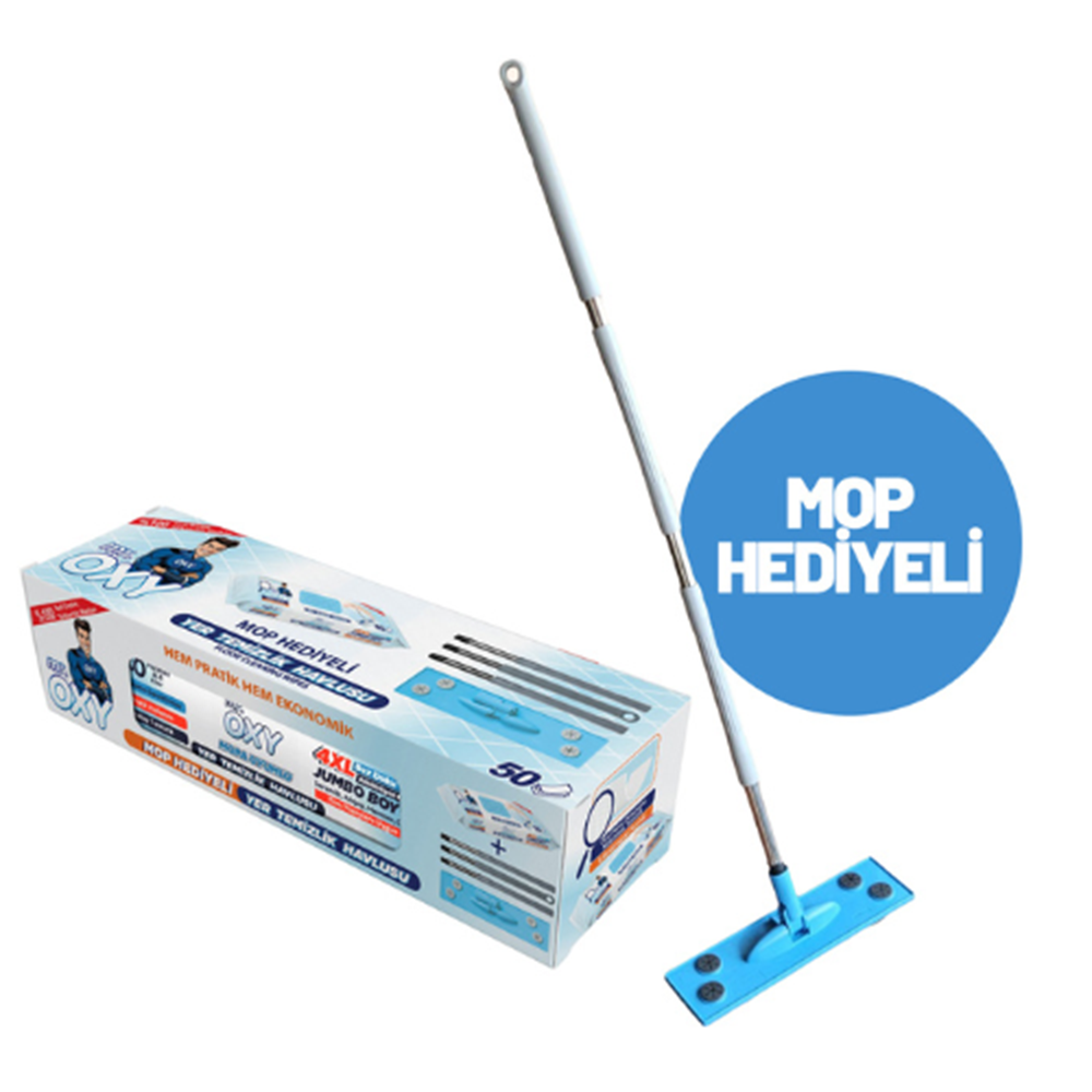 Mr Oxy Mop Set (Palet+Sap+Mop)