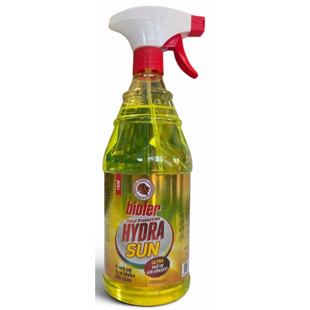 Biofer Sarı Güç Ultra Yağ Kir sökücü 1000ml