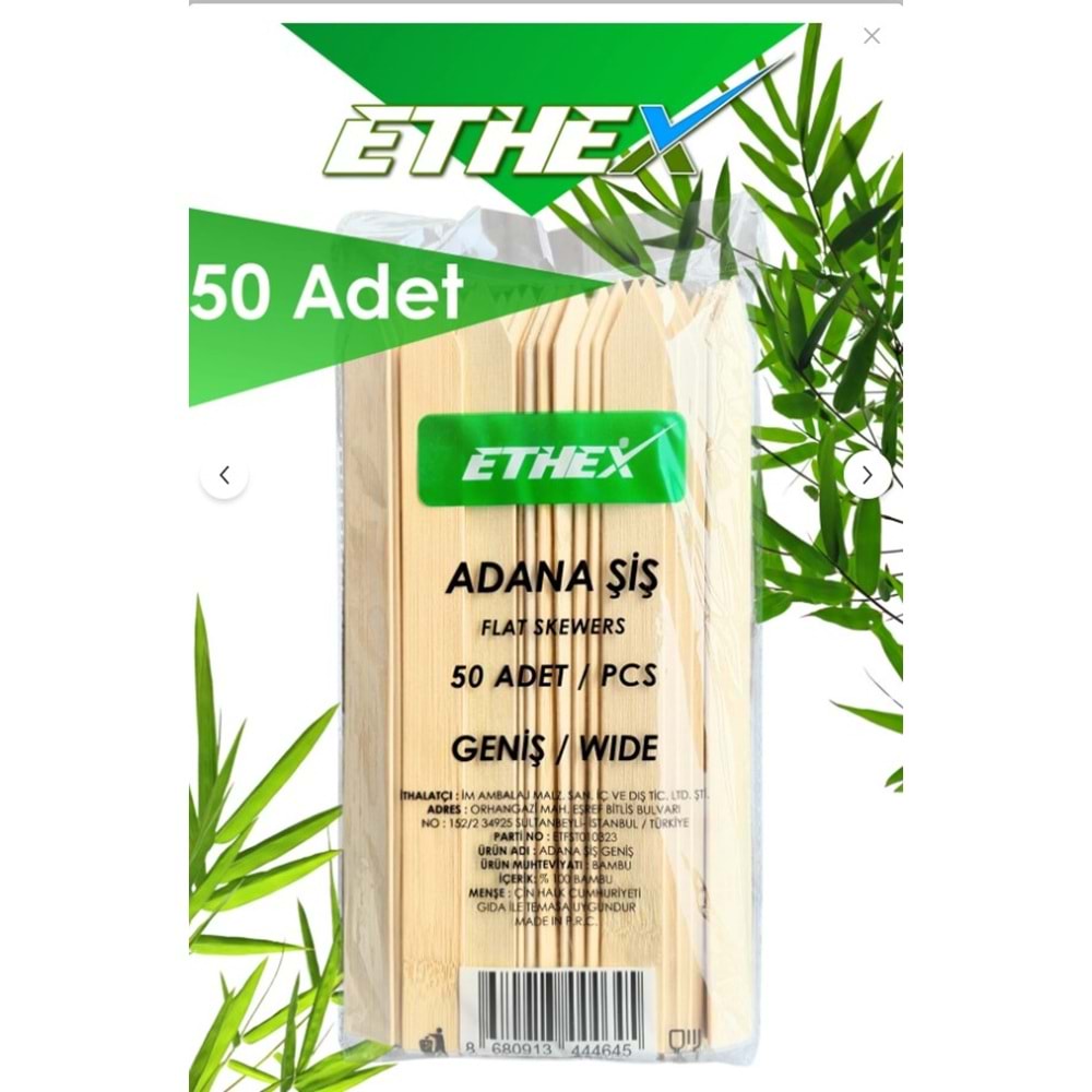 Ethex Adana Geniş Şiş 50li
