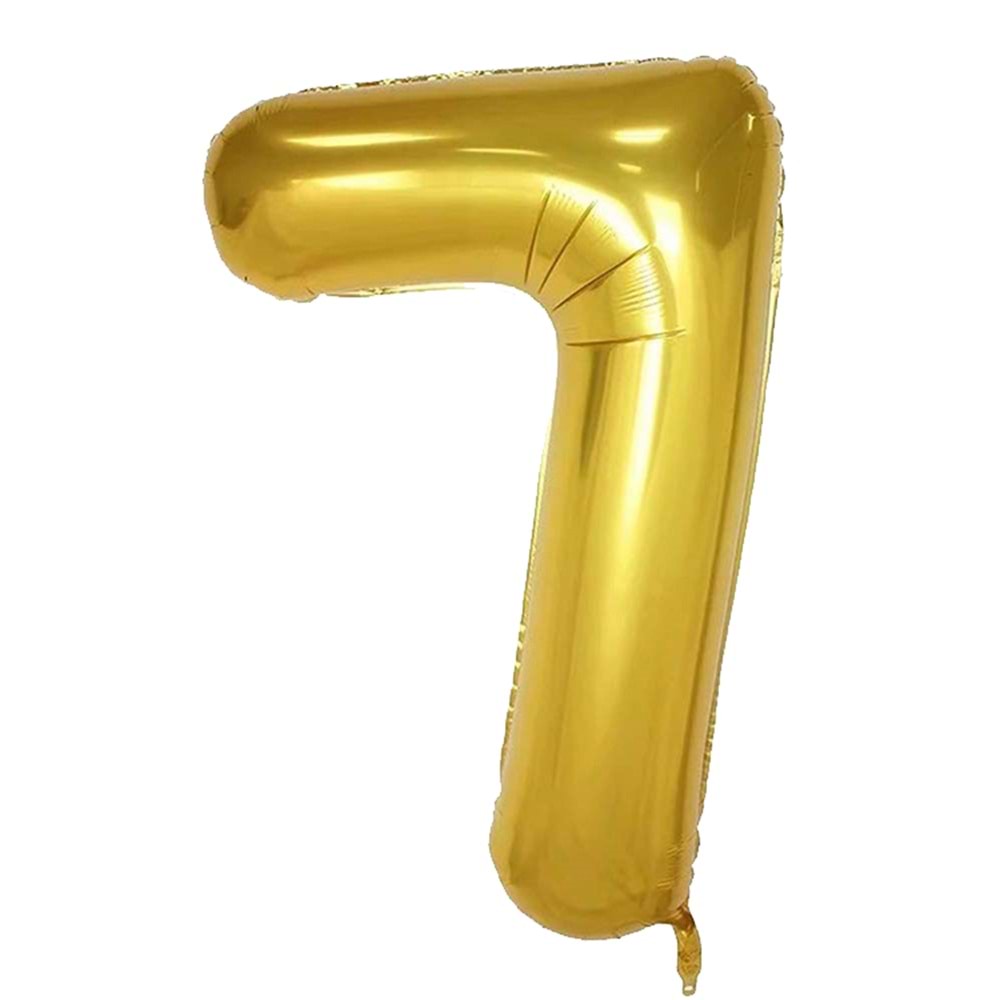 RPS Rakamlar 40Inc Folyo Balon Gold 7