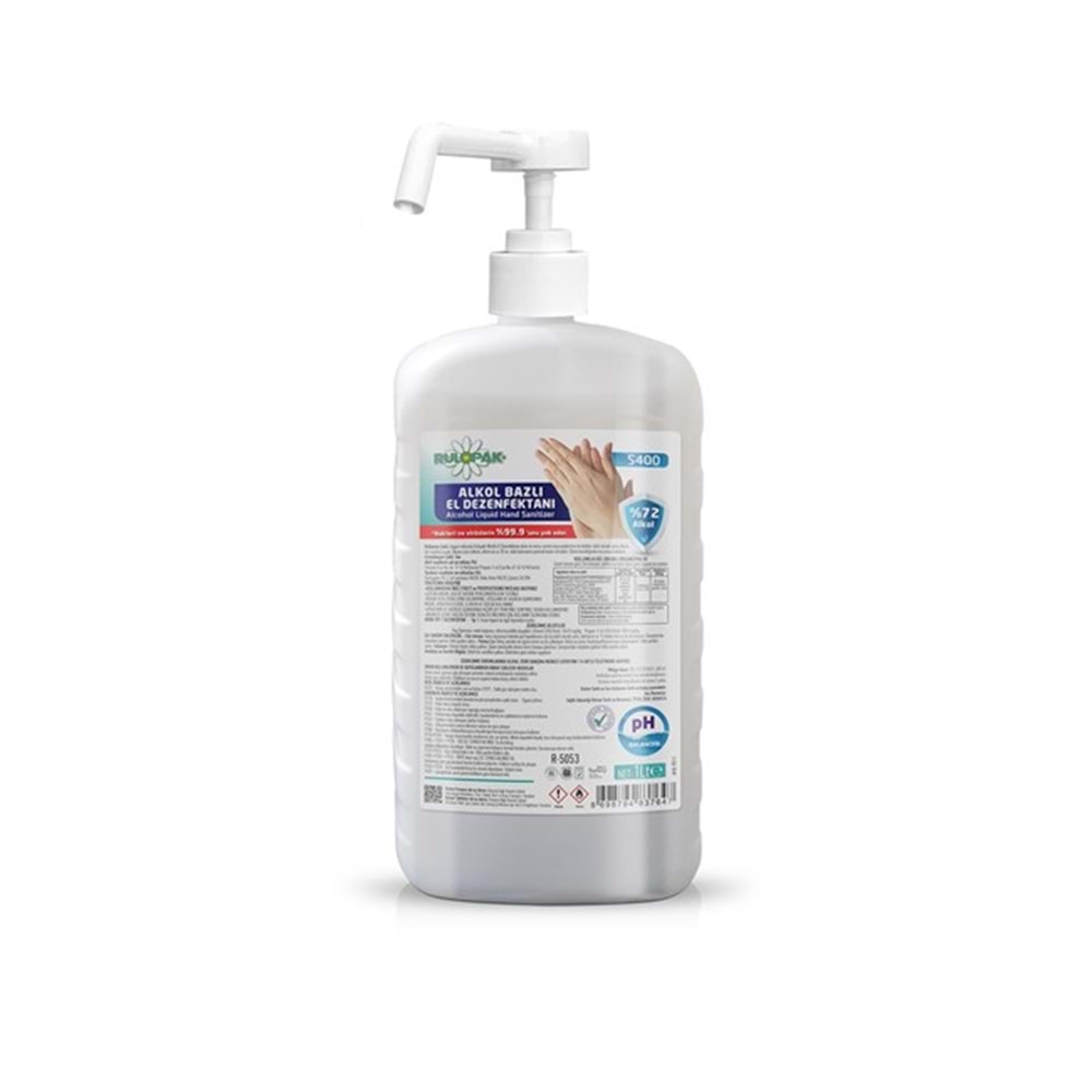 Rulopak Alkol Bazlı El Dezenfektanı Sprey 1000ml R800023