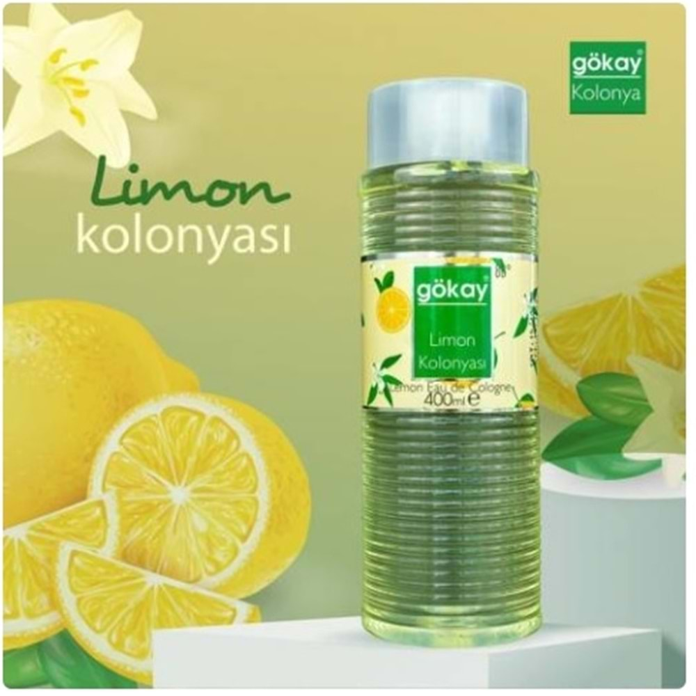 Gökay Limon Kolonyası 400ml 80