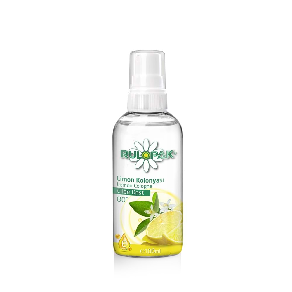 Rulopak Limon Kolonyası Sprey 100ml R3080 R800016