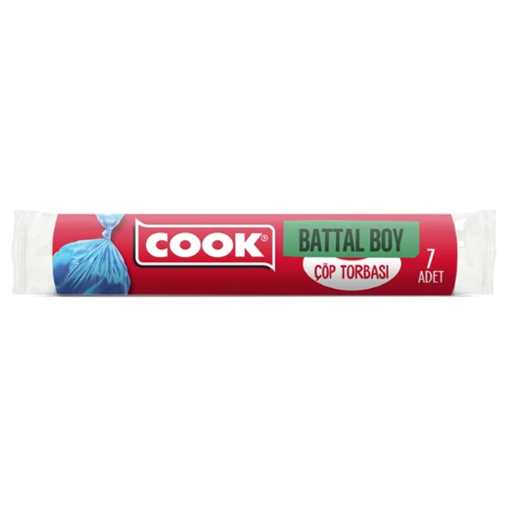 Cook Battal 72x95 Çöp Torbası 7li K:20
