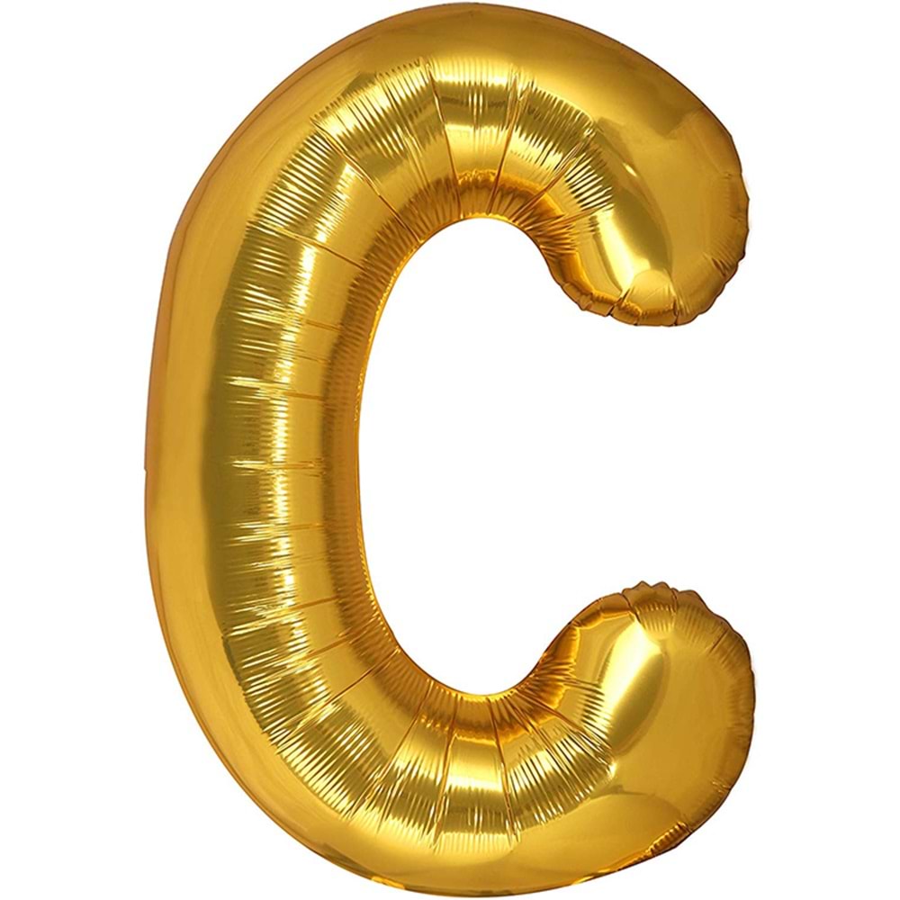 RPS Harfler 40Inc Folyo Balon Gold C