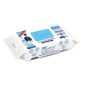 Mr Oxy Çok Amaçlı Yüzey Temizlik Havlusu Beyaz Sabun 100Lü TİC.486