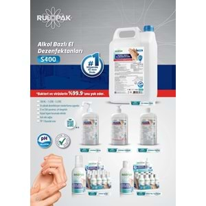 Rulopak Alkol Bazlı El Dezenfektanı 5000ml S400 R800011