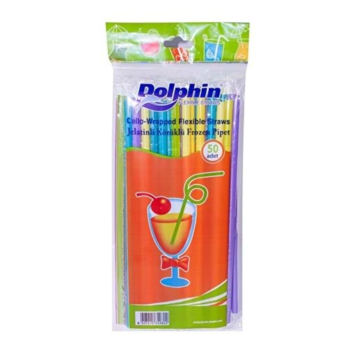 Dolphin / Bona Jelatinli Körüklü Frozen Pipet 50li (K*100)