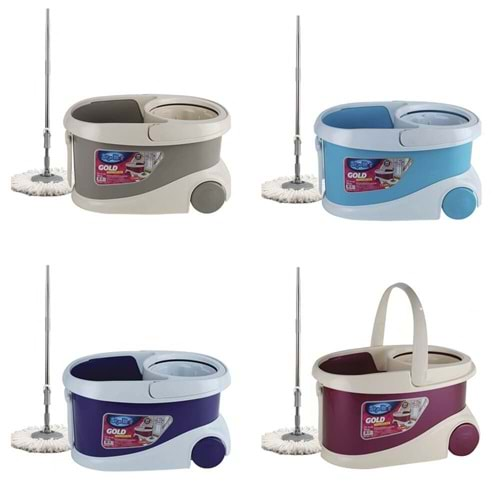 Spin Mop Gold Dönerli Set 20lt UP636 - UP632