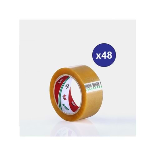 Ve-Ge Gergedan 45mmx100mt Koli Bandı Şeffaf