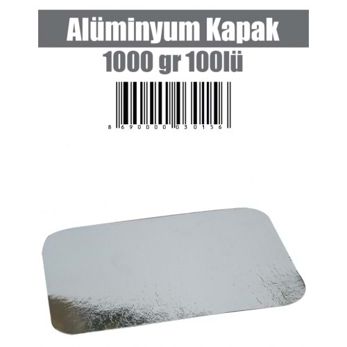 Alüminyum 1000gr Kapak 707/L 100lü