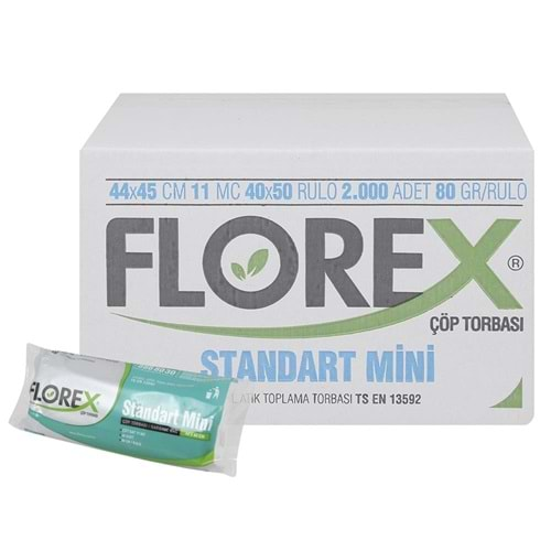 Florex Mini Çöp Poşeti 40lı F524*50