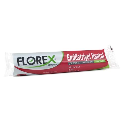 Florex Hantal Boy Çöp Poşeti 400gr 5li F508