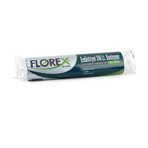 Florex Haral Boy 240lt Çöp Poşeti 500gr 5li F510