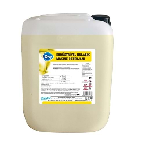 Oxy End. Bulaşık Makine Deterjanı 22 kğ MT-004 22