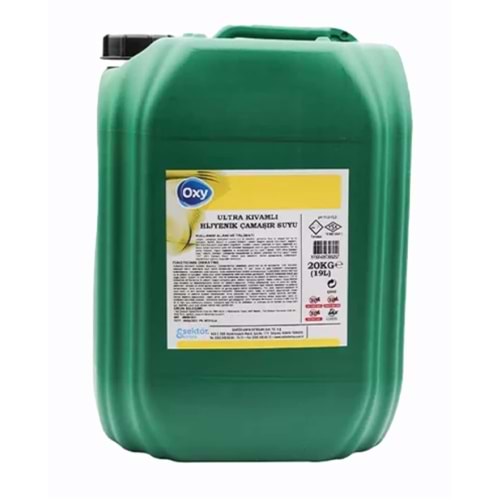 Oxy Ultra Hijyenik Çamaşır Suyu 20 kğ MT-010 20