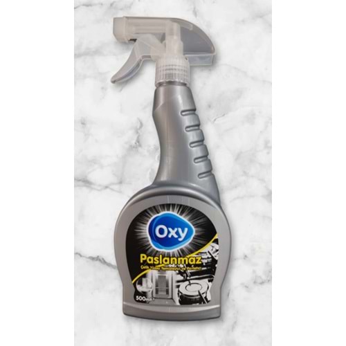 Oxy Paslanmaz Çelik Yüzey Temizleyici ve Parlatıcı 500ml MT-007 0.5