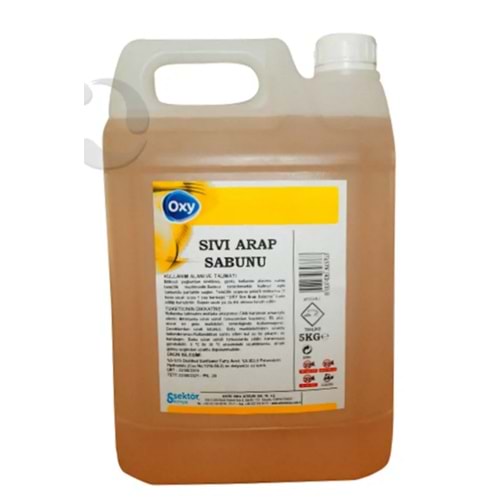 Oxy Sıvı Arap Sabunu 5 kğ ZT-015 5