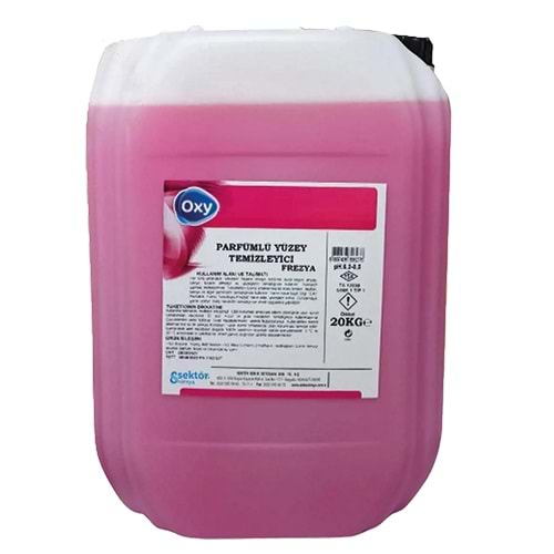 Oxy Parfümlü Yüzey Temizleyici Frezya 20Kg GT-001 20