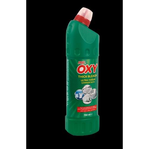 Mr Oxy Ultra Kıvamlı Çamaşır Suyu 750ml Mr-015 0,75