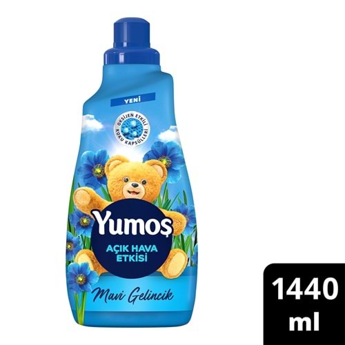 Yumoş Extra Çamaşır Yumuşatıcı 1440ml Mavi Gelincik