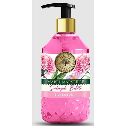 Mabel Marseille Sıvı Sabun 500ml Şakayık Buketi MB-05 0.5