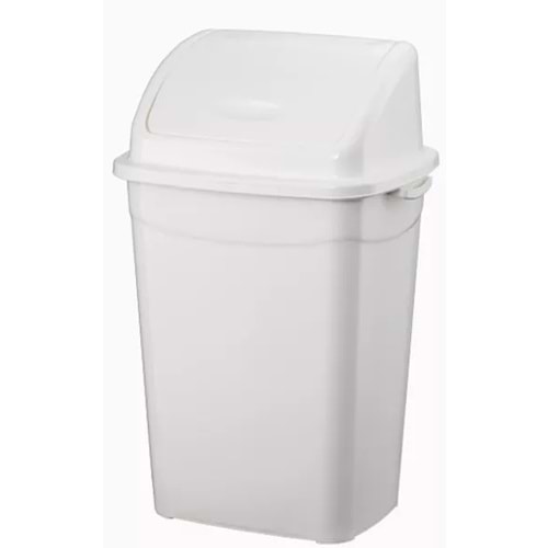 Planet Swıng Top Çöp Kovası Beyaz No:2 9lt Up115