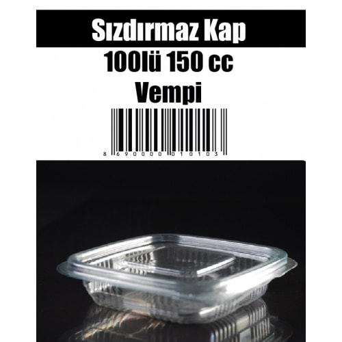Megastar 250cc Sızdırmaz Kase 100lü V02/E (K*10)