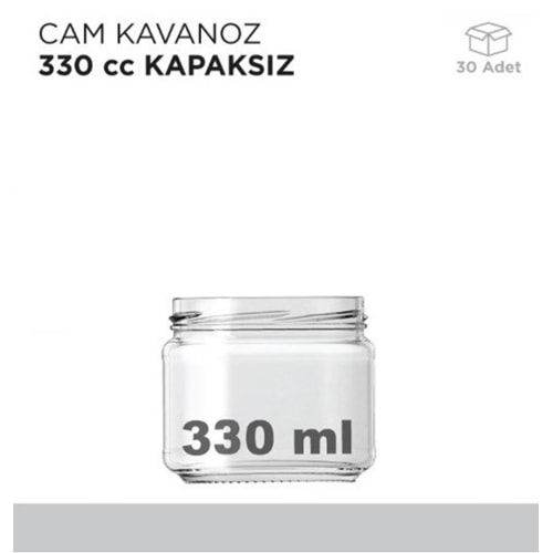 Cam 330cc Kavanoz (K*30)