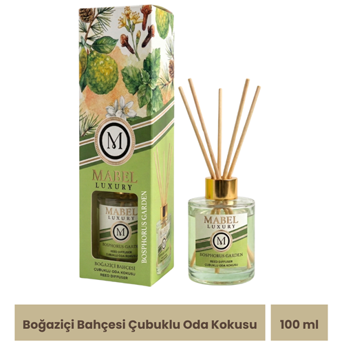 Mabel Luxury Boğaziçi Bahçesi/Bosphorus Garden Çubuklu Oda Kokusu 100ml
