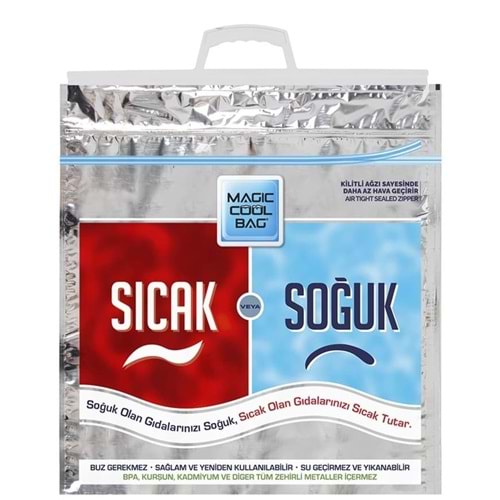 Magic Cool Bag 50x10x50 (K*50) Sıcak Soğuk Plk Sap