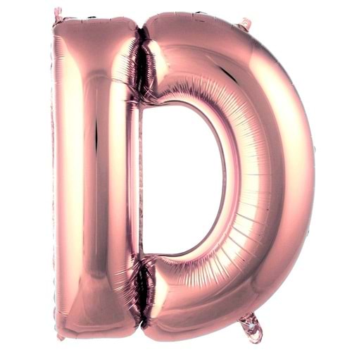 İkm Harfler 40Inc Folyo Balon Rosegold D