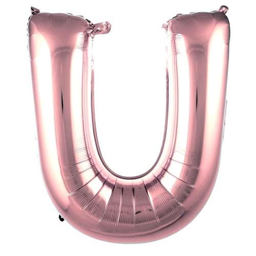 İkm Harfler 40Inc Folyo Balon Rosegold U